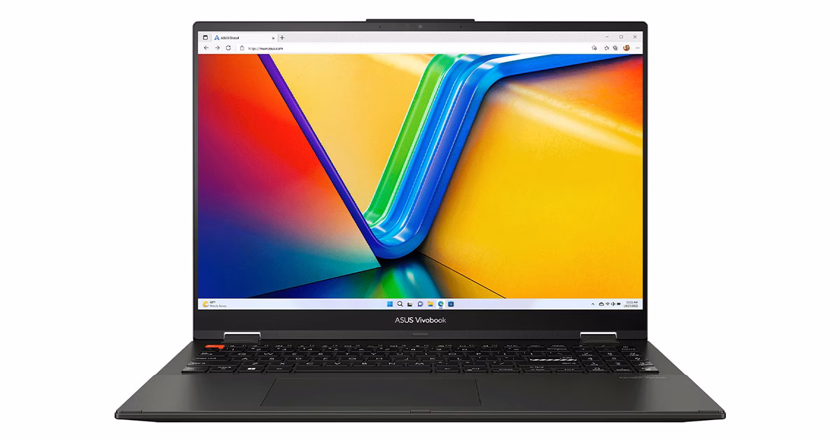 لپ تاپ ایسوس 16 اینچی مدل Vivobook S 16 Flip TP3604VA i9 13900H Iris Xe