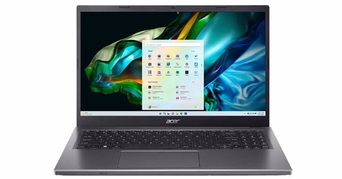 لپ تاپ ایسر 15.6 اینچی مدل Aspire 5 15 A515-58GM-50CH i5 13420H RTX2050