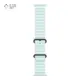 ساعت هوشمند اپل مدل Ultra 2 Ocean Band 49mm بدنه مشکی بند آبی روشن