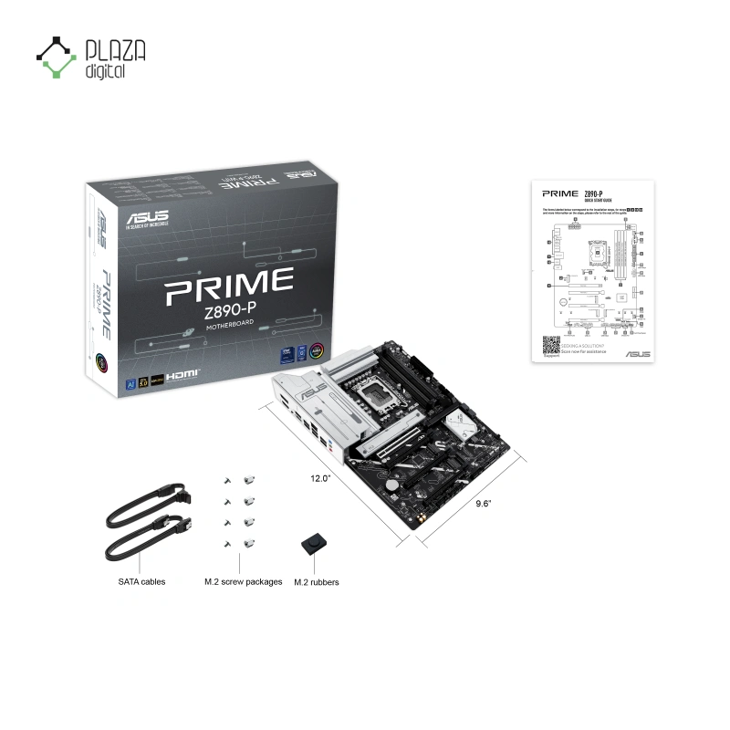 مادربرد ایسوس مدل PRIME Z890-P D5 پلازا دیجیتال