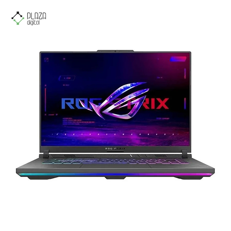 نمای جلو لپ تاپ ایسوس 16 اینچی مدل ROG Strix G16 G614JVR i9 14900HX 32GB 1TB RTX4060 پلازا دیجیتال