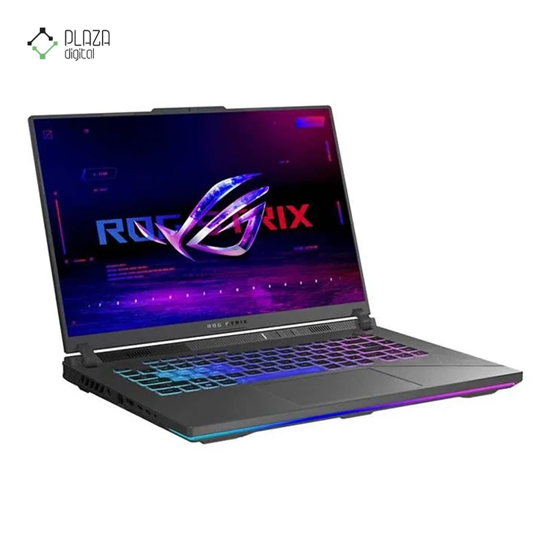 نمای سمت چپ لپ تاپ ایسوس 16 اینچی مدل ROG Strix G16 G614JVR i9 14900HX 32GB 1TB RTX4060 پلازا دیجیتال