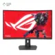 نمای جلو مانیتور گیمینگ ایسوس 32 اینچی مدل ROG Strix XG32WCS پلازا دیجیتال