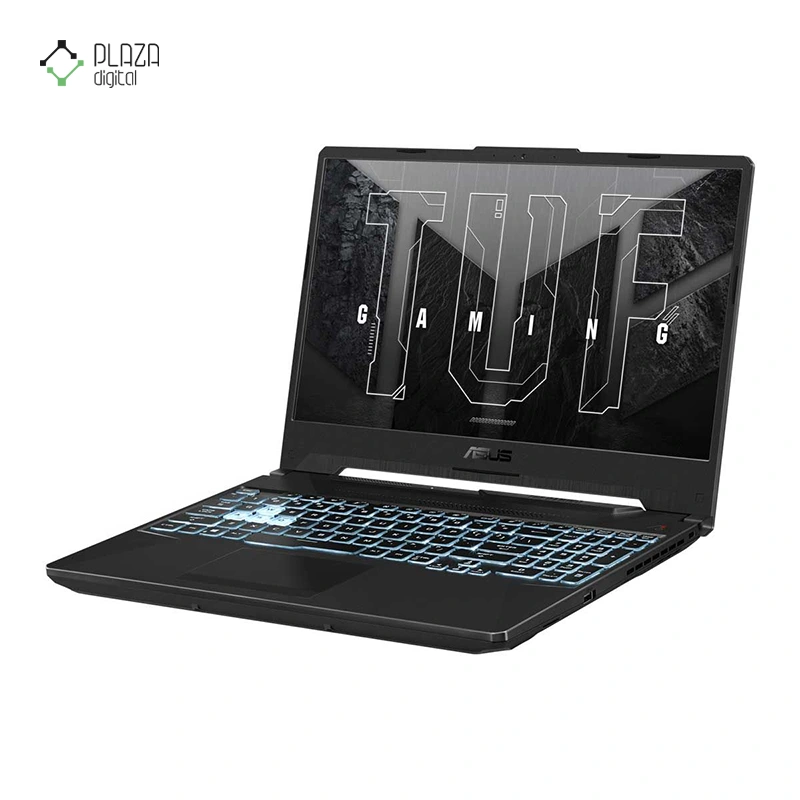 نمای سمت چپ لپ تاپ ایسوس 15.6 اینچی مدل TUF Gaming A15 FA506NFR-C R7 7435HS 16GB 1TB RTX2050 پلازا دیجیتال