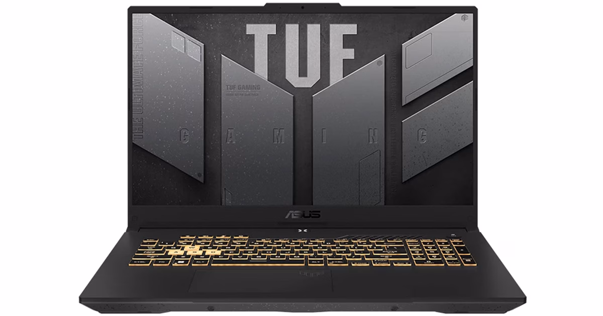 لپ تاپ ایسوس 17.3 اینچی مدل TUF Gaming FX707ZC-C i5 12500H 16GB 512GB SSD RTX3050