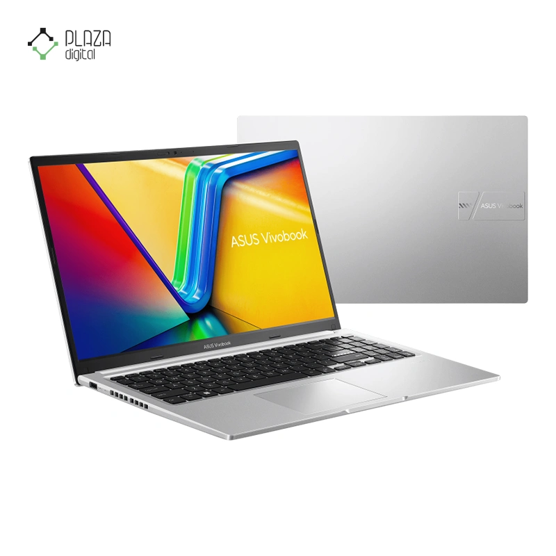 نمای جلو و پشت لپ تاپ ایسوس 15.6 اینچی مدل Vivobook 15 X1502ZA-C i7 12700H 16GB 1TB Iris Xe پلازا دیجیتال