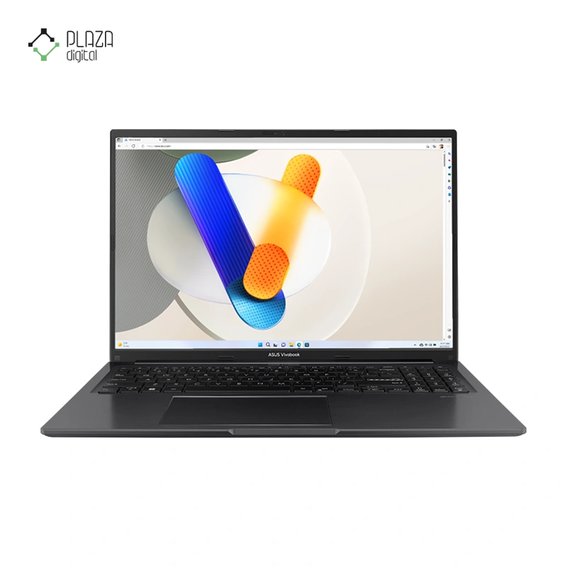 نمای جلو لپ تاپ ایسوس 16 اینچی مدل Vivobook 16 R1605VA-C i5 1335U 16GB 1TB Iris Xe پلازا دیجیتال