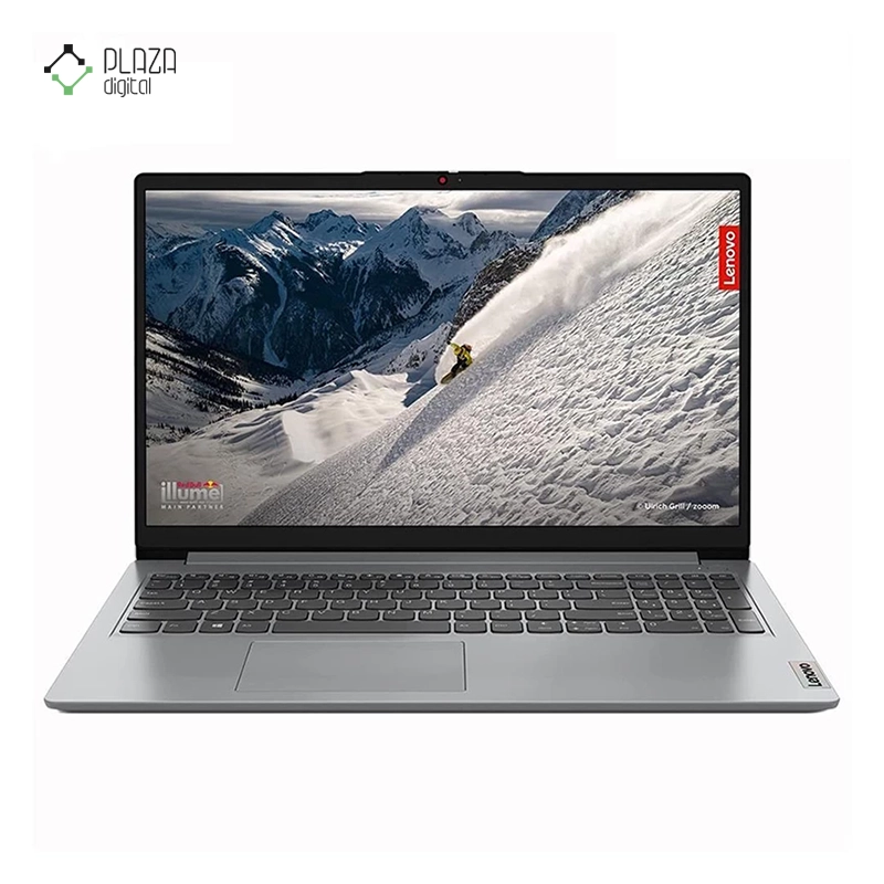 نمای جلو لپ تاپ لنوو 15.6 اینچی مدل Ideapad IP1 R7 5700U 16GB 1TB Radeon پلازا دیجیتال