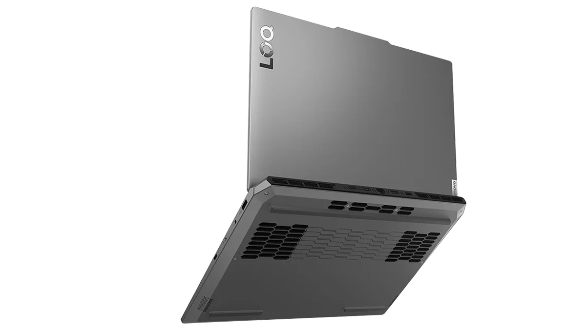 نمای پشتی لپ تاپ لنوو 15.6 اینچی مدل LOQ 15IRX9 i7 13650HX 24GB 1TB RTX3050