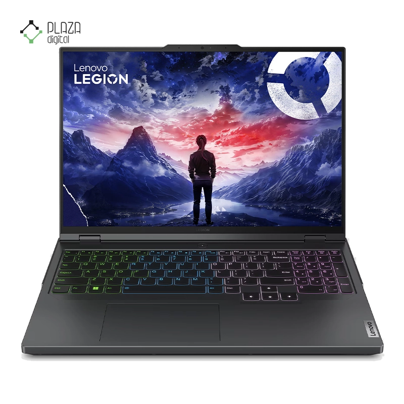 نمای جلو لپ تاپ لنوو 16 اینچی مدل Legion Pro 5 i9 14900HX 32GB 1TB RTX4070 پلازا دیجیتال