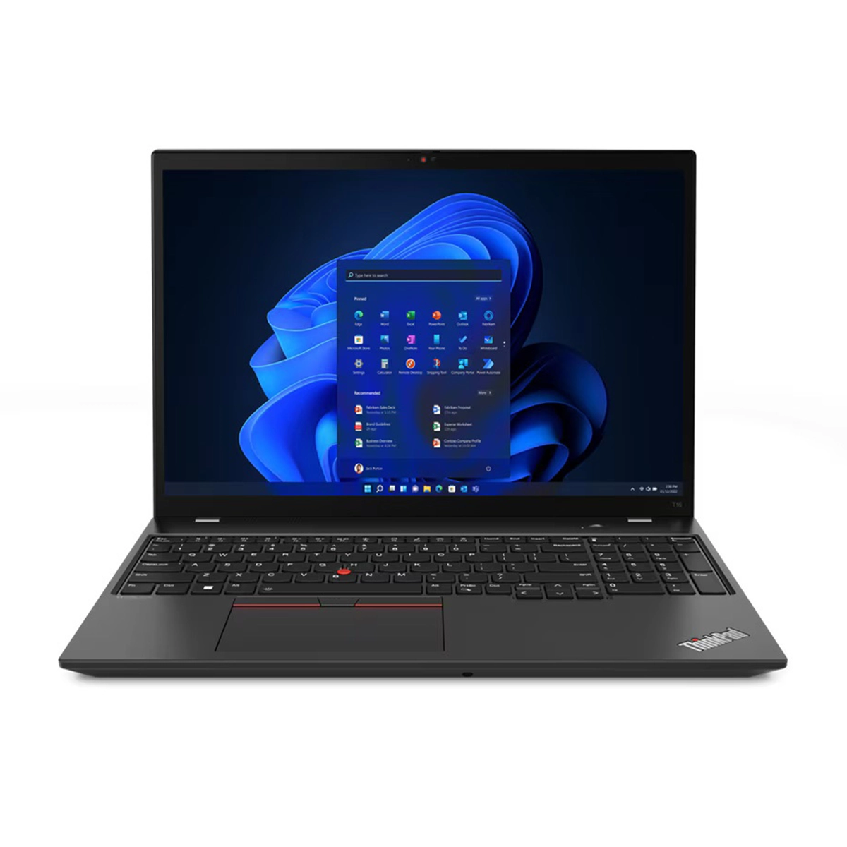 لپ تاپ لنوو 16 اینچی مدل ThinkPad T16 Gen 1 i5 1235U 16GB 1TB Iris Xe پلازا دیجیتال