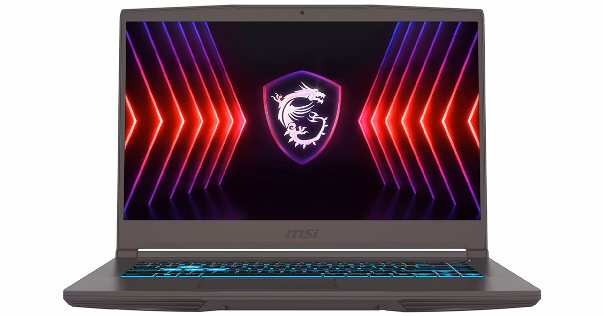 لپ تاپ ام اس ای 15.6 اینچی مدل Thin 15 B13UCX i5 13420H 32GB 2TB RTX2050