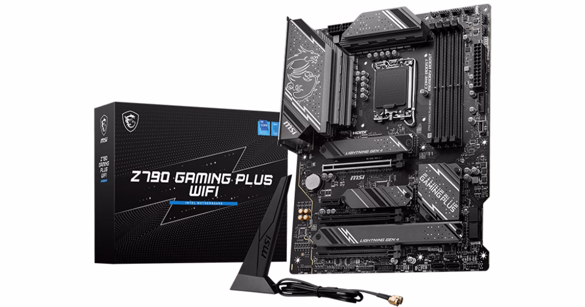 مادربرد ام اس آی مدل Z790 GAMING PLUS WIFI D5