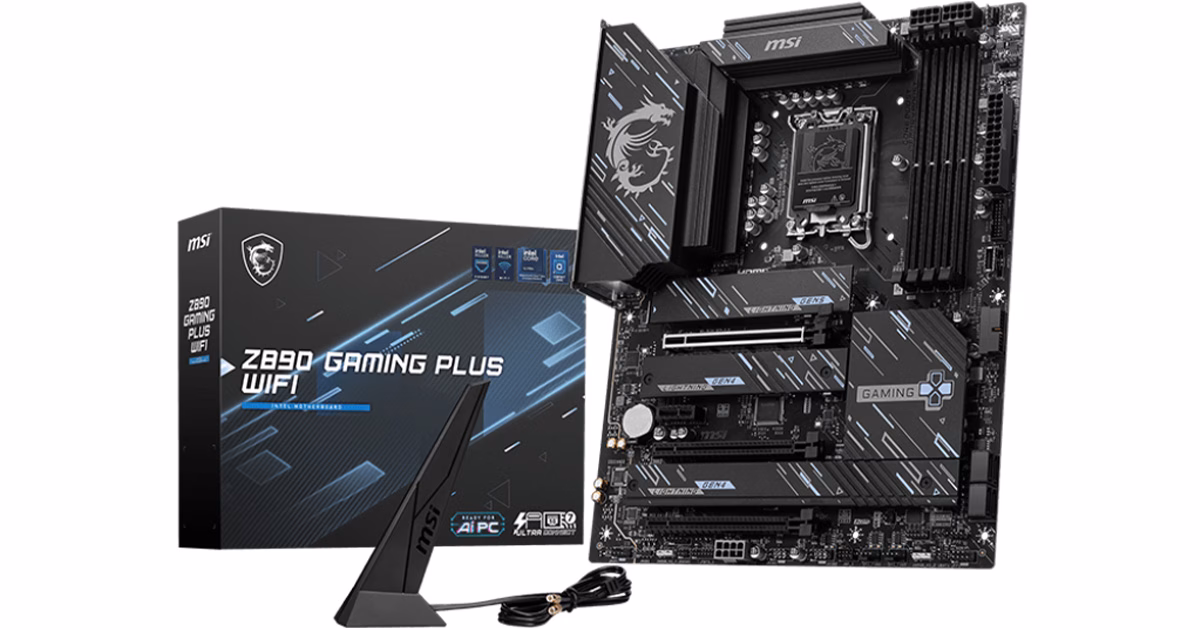 مادربرد ام اس آی مدل Z890 GAMING PLUS WIFI D5