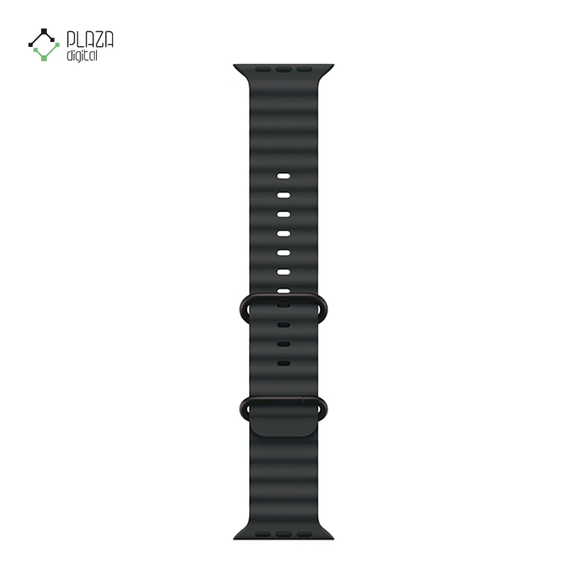 بند مشکی ساعت هوشمند اپل مدل Ultra 2 Ocean Band 49mm پلازا دیجیتال