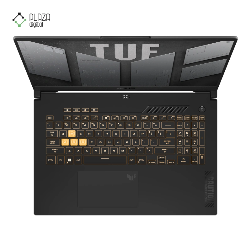 کیبورد لپ تاپ ایسوس 17.3 اینچی مدل TUF Gaming F17 FX707VI i7 13620H 16GB 1TB RTX4070 پلازا دیجیتال