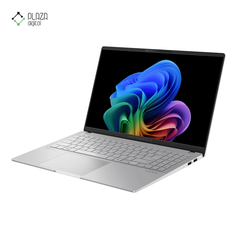 نمای سمت چپ لپ تاپ ایسوس 15.6 اینچی مدل Vivobook S 15 S5507QA X Elite X1E-78-100 32GB 1TB Adreno پلازا دیجیتال