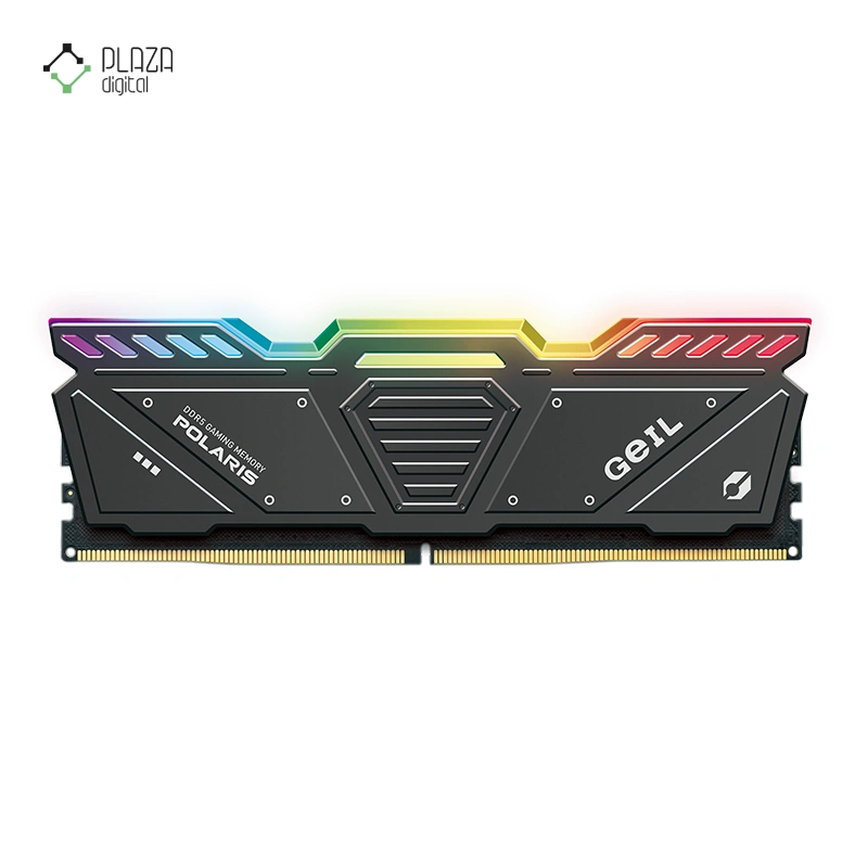 رم کامپیوتر DDR5 گیل مدل POLARIS RGB دو کاناله 5200 مگاهرتز CL38 ظرفیت 64 گیگابایت پلازا دیجیتال