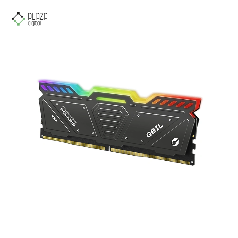 رم کامپیوتر DDR5 گیل مدل POLARIS RGB دو کاناله 4800 مگاهرتز CL40 ظرفیت 64 گیگابایت پلازا دیجیتال