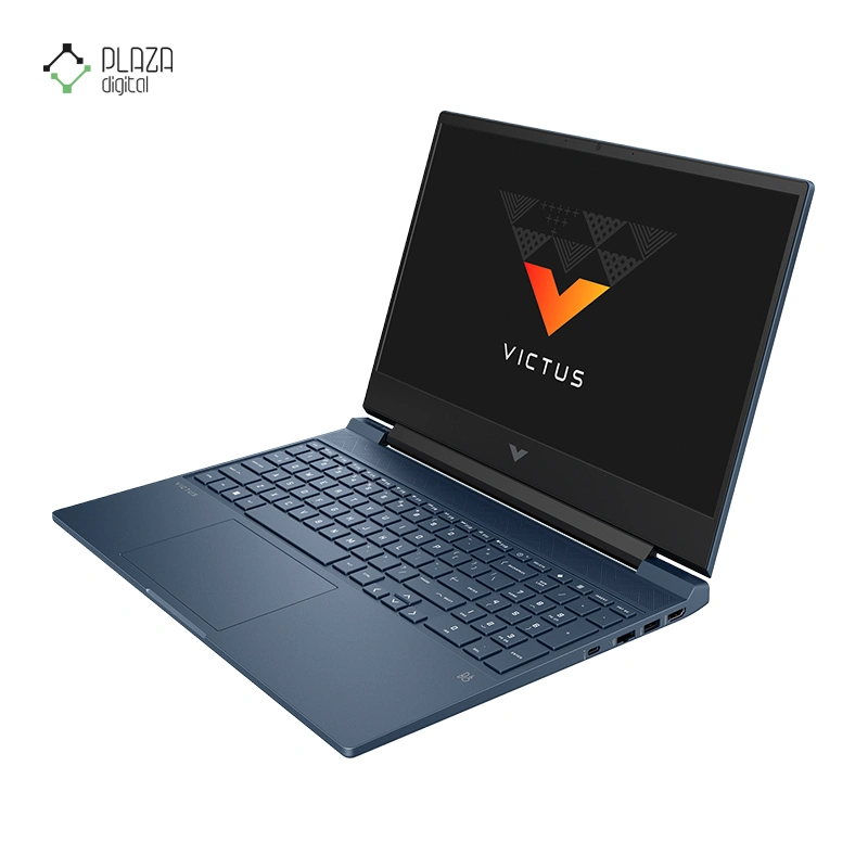 نمای سمت چپ لپ تاپ اچ پی 15.6 اینچی مدل Victus 15-FA0033DX i5 12450H 8GB 512GB RTX3050 رنگ سرمه ای پلازا دیجیتال