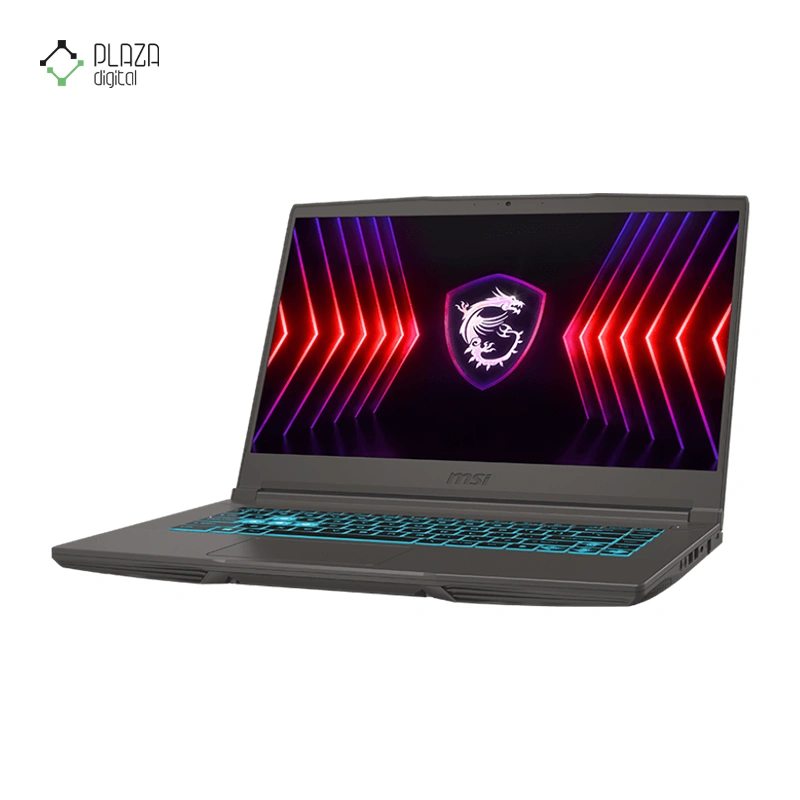 نمای سمت چپ لپ تاپ ام اس آی 15.6 اینچی مدل Thin 15 B13UC i7 13620H 16GB 1TB RTX3050 پلازا دیجیتال