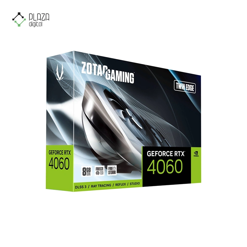 کارت گرافیک زوتک مدل GAMING GeForce RTX 4060 8GB Twin Edge حافظه 8 گیگابایت پلازا دیجیتال