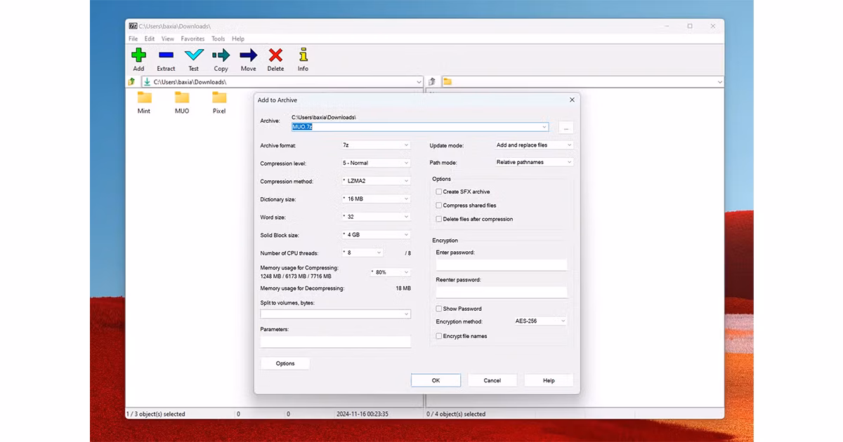 7 zip 2