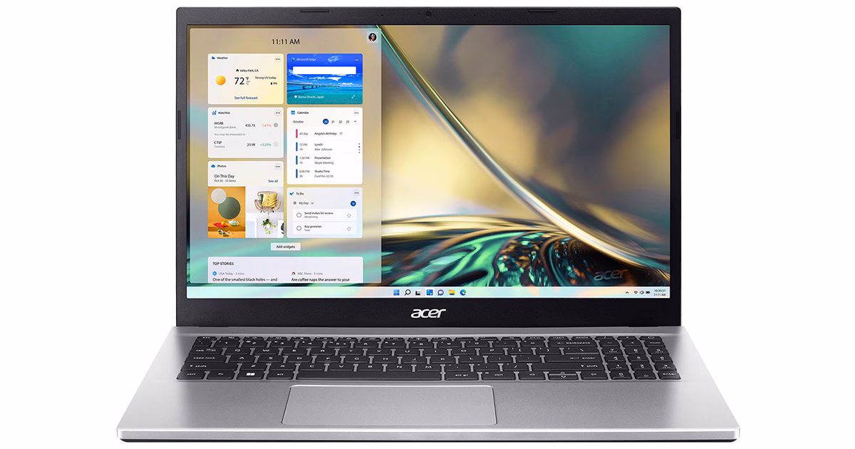 لپ تاپ ایسر 15.6 اینچی مدل Aspire 3 A315-59-71E7 i7 1255U Iris Xe