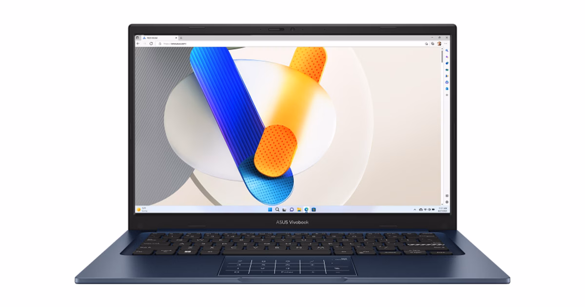 لپ تاپ ایسوس 14 اینچی مدل Vivobook 14 X1404ZA i3 1215U 8GB 128GB UHD