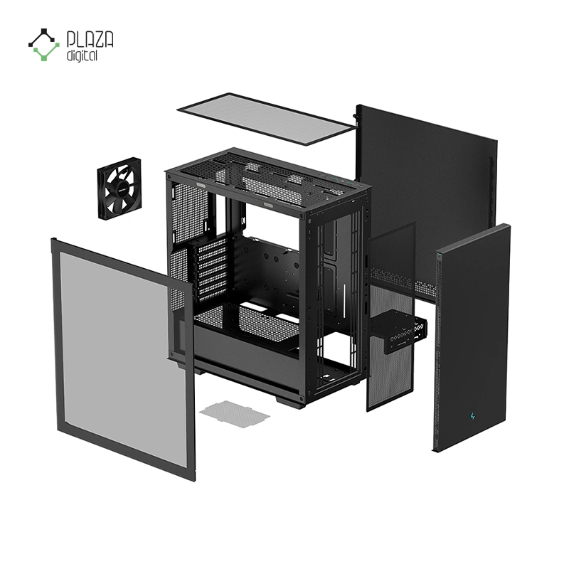 کیس کامپیوتر دیپ کول مدل CH510 رنگ مشکی پلازا دیجیتال