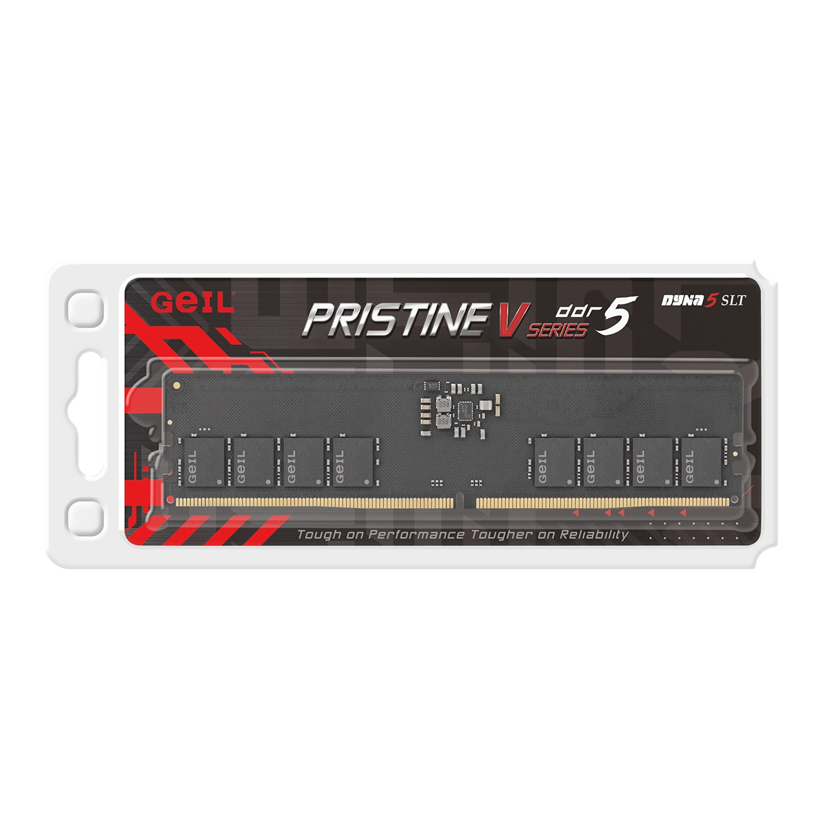 رم کامپیوتر DDR5 گیل مدل GEIL PRISTINE V تک کاناله 5200 مگاهرتز CL38 ظرفیت 16 گیگابایت پلازا دیجیتال