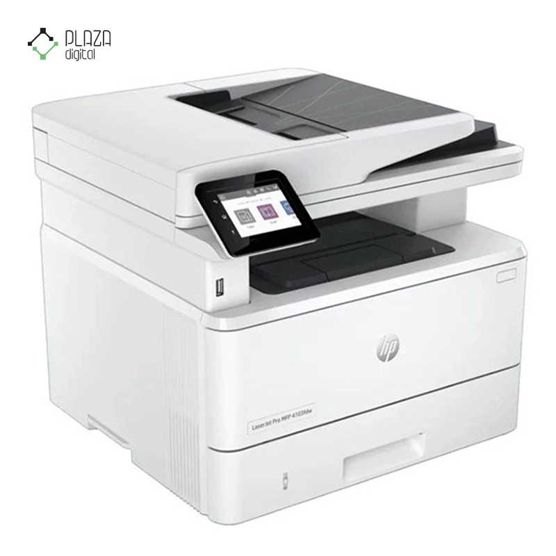 نمای سمت چپ پرینتر چند کاره لیزری اچ پی مدل LaserJet Pro MFP 4103fdw پلازا دیجیتال