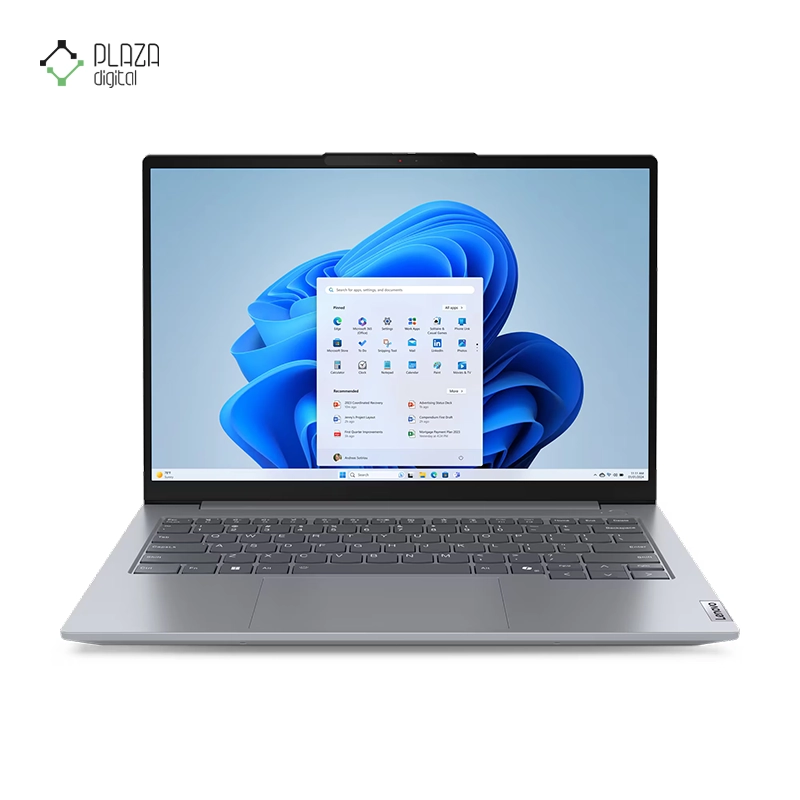 نمای جلو لپ تاپ لنوو 14 اینچی مدل ThinkBook 14 G7 IML Ultra 7 155H 16GB 1TB Arc پلازا دیجیتال