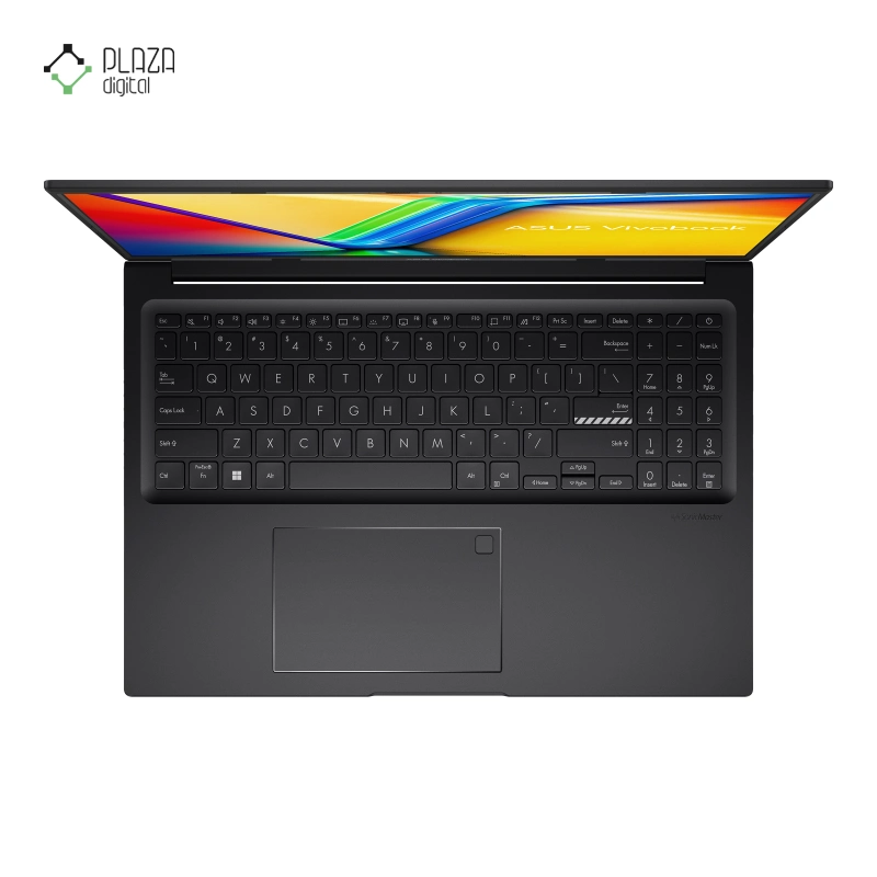 نمای کیبورد لپ تاپ ایسوس 16 اینچی مدل Vivobook 16X K3605ZC i7 12700H 16GB 1TB RTX3050 پلازا دیجیتال