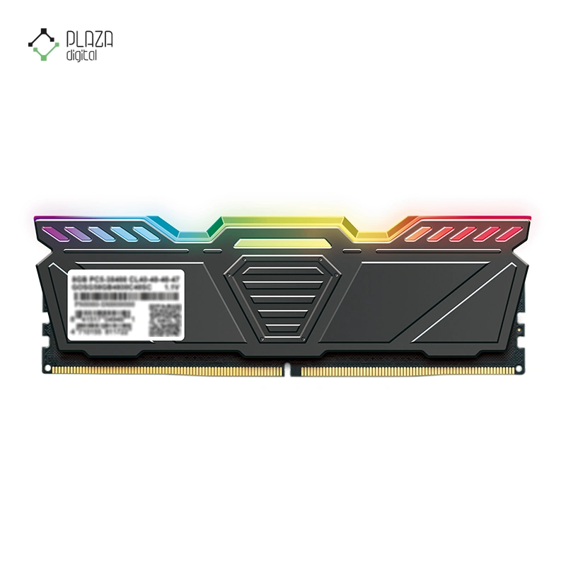 رم کامپیوتر DDR5 گیل مدل POLARIS RGB تک کاناله 5600 مگاهرتز CL38 ظرفیت 16 گیگابایت پلازا دیجیتال