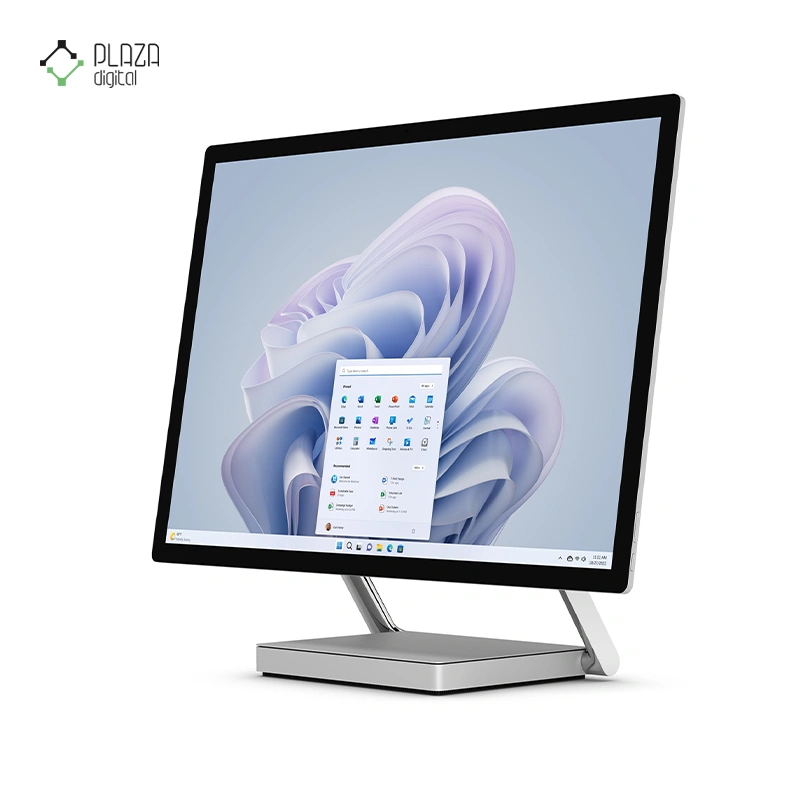 نمای سمت چپ کامپیوتر All in One مایکروسافت 28 اینچی مدل Surface Studio 2 Plus i7 11370H 32GB 1TB RTX3060 پلازا دیجیتال