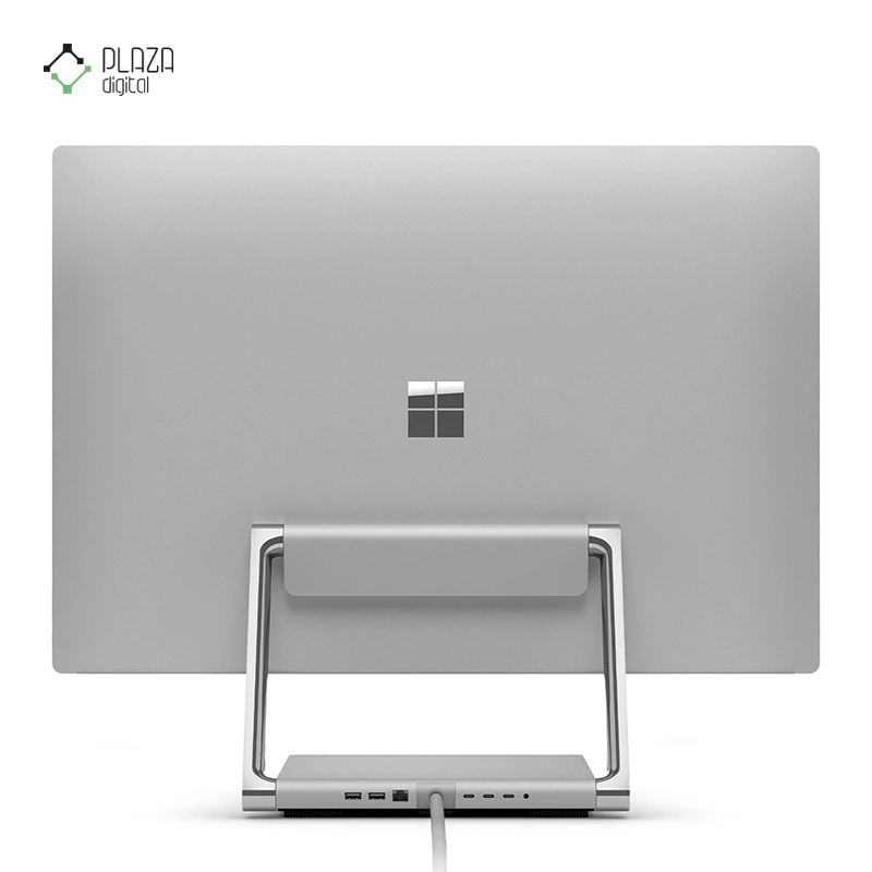 نمای پشت کامپیوتر All in One مایکروسافت 28 اینچی مدل Surface Studio 2 Plus i7 11370H 32GB 1TB RTX3060 پلازا دیجیتال