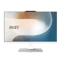 کامپیوتر All in One ام اس آی 23.8 اینچی مدل Modern AM242P 1M Core 7 150U 16GB 512GB Iris Xe رنگ سفید پلازا دیجیتال