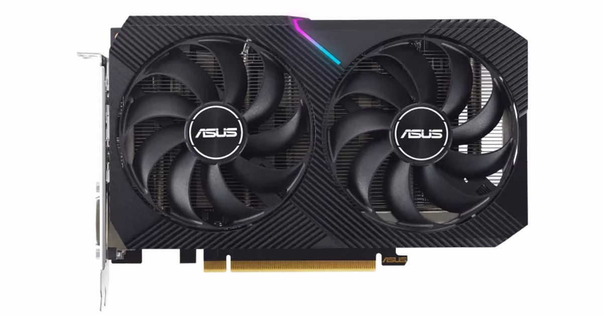 کارت گرافیک ایسوس مدل Dual GeForce RTX 3050 V2 OC Edition 8GB GDDR6 حافظه 8 گیگابایت