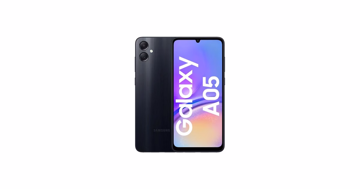 Samsung Galaxy A05 64GB 4GB RAM Mobile Phone Black PlazaDigital