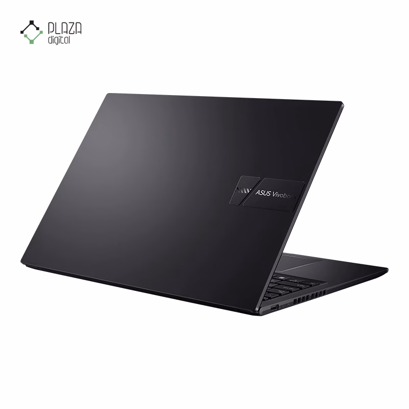 نمای پشت لپ تاپ ایسوس 16 اینچی مدل Vivobook 16 F1605VA i7 1355U 16GB 1TB Iris Xe رنگ مشکی پلازا دیجیتال