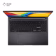 نمای کیبورد لپ تاپ ایسوس 16 اینچی مدل Vivobook 16 F1605VA i7 1355U 16GB 1TB Iris Xe رنگ مشکی پلازا دیجیتال
