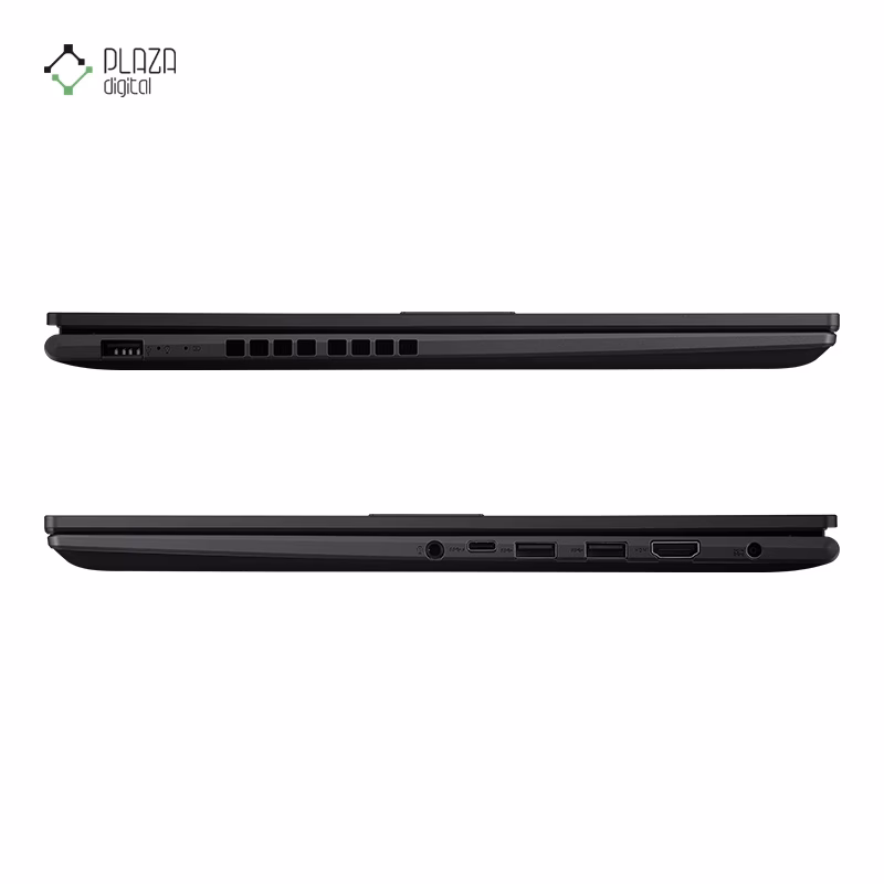 درگاه های لپ تاپ ایسوس 16 اینچی مدل Vivobook 16 F1605VA i7 1355U 16GB 1TB Iris Xe رنگ مشکی پلازا دیجیتال