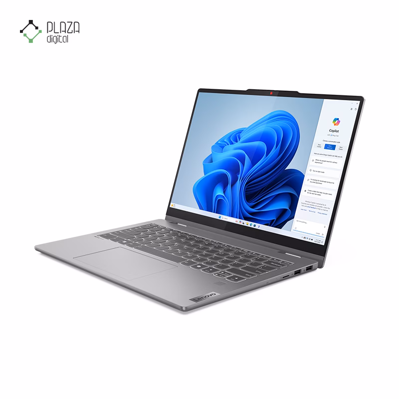 نمای سمت چپ لپ تاپ لنوو 14 اینچی مدل IdeaPad 5 2-in-1 14IRH9 i5 13420H 16GB 512GB UHD پلازا دیجیتال