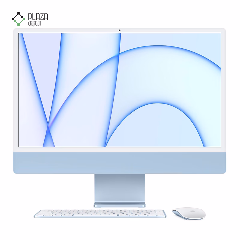 کامپیوتر All in One اپل 24 اینچی مدل iMac MGPL3 2021 M1 8GB 512GB - پلازادیجیتال