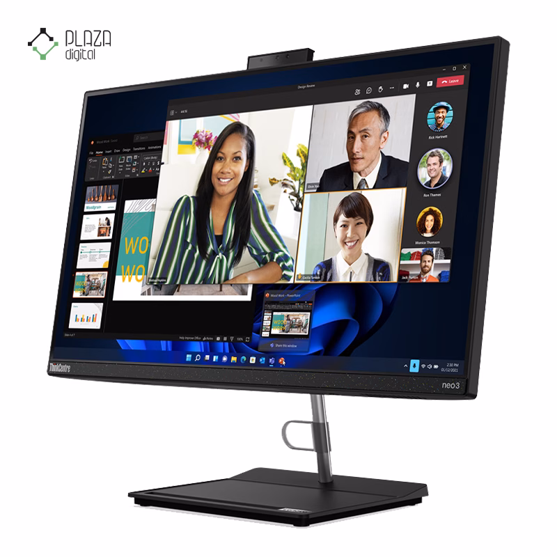 کامپیوتر All in One لنوو 22 اینجی مدل ThinkCentre Neo 30A i3 1215U 16GB 512GB UHD - پلازادیجیتال