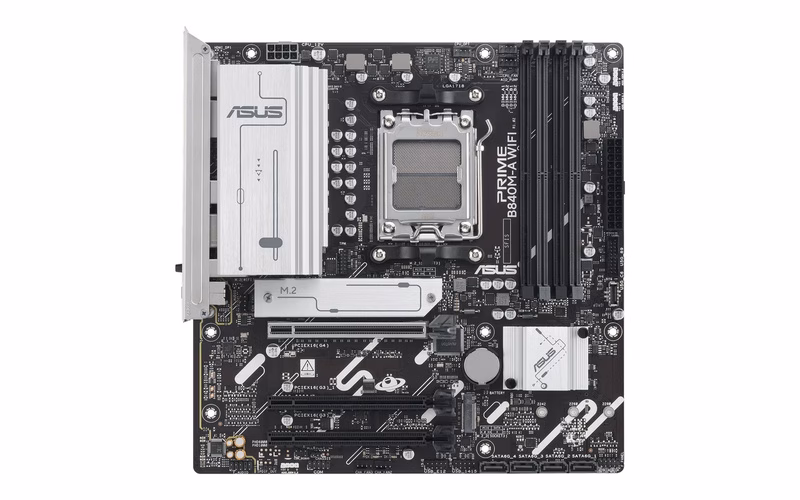بهترین مادربرد ایسوس را بشناسید 25 مادربرد Prime B840M-A WiFi DDR5