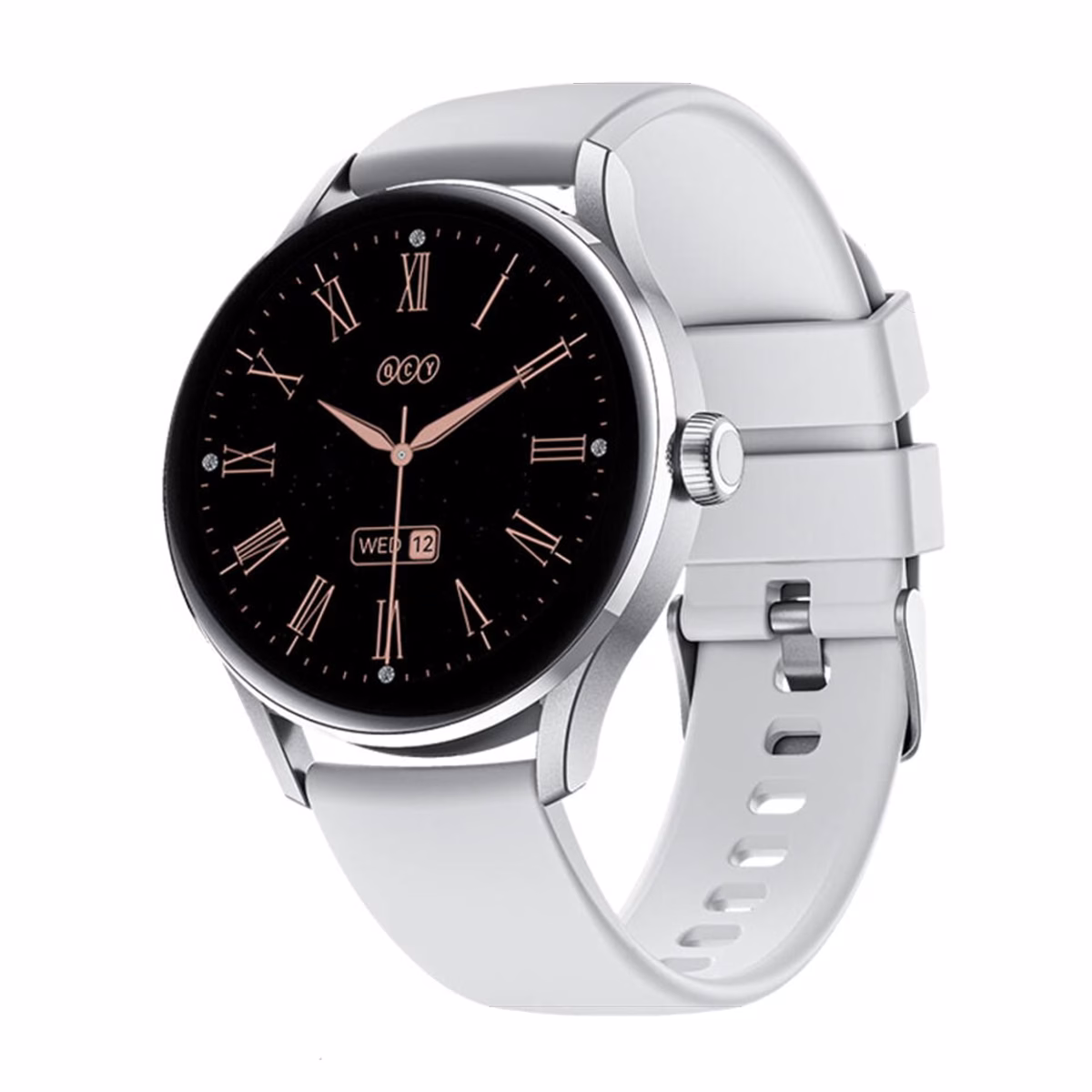 ساعت هوشمند کیو سی وای مدل Watch Elite - نقره ای - پلازادیجیتال