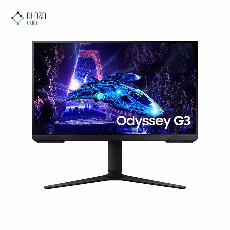 مانیتور گیمینگ سامسونگ 24 اینچی مدل Odyssey G3 LS24DG302E پلازا دیجیتال