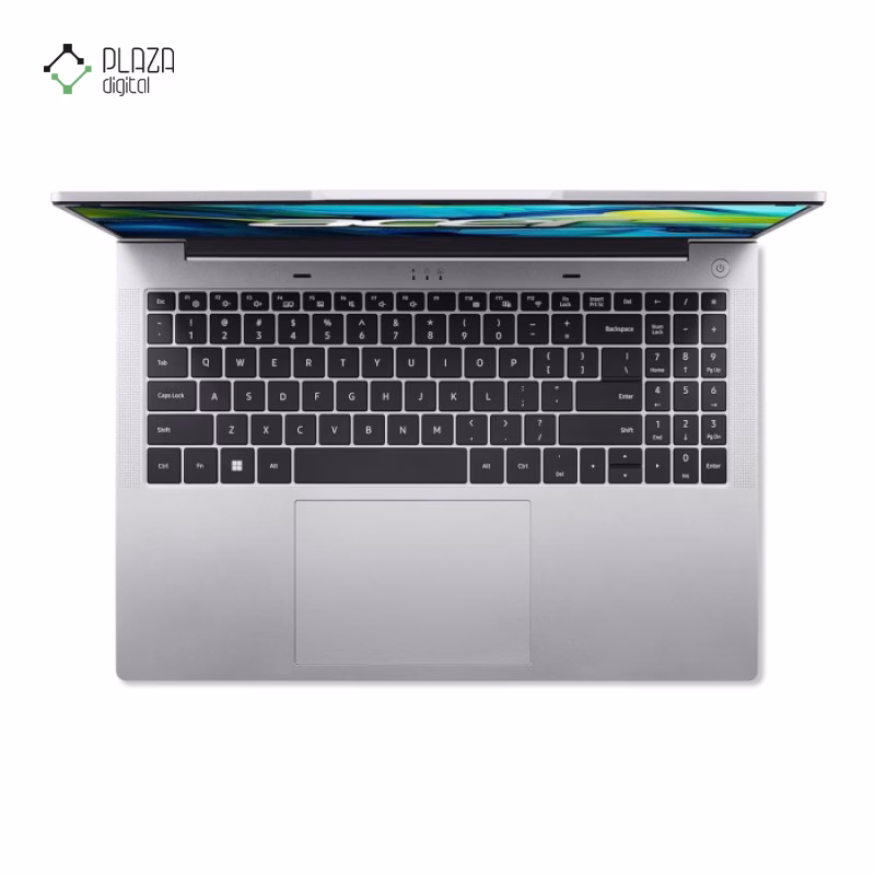 نمای کیبورد لپ تاپ ایسر 16 اینچی مدل Aspire Lite AL16-52P-59QU i5 1334U 16GB 1TB UHD پلازا دیجیتال